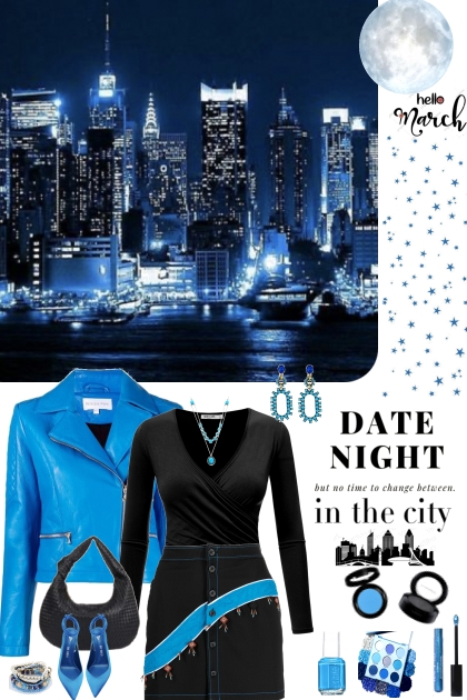 #1032 2024 Date  Night in The City- Модное сочетание