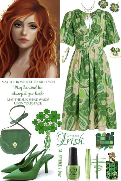 #1034 2024 St. Patrick's Day- Модное сочетание