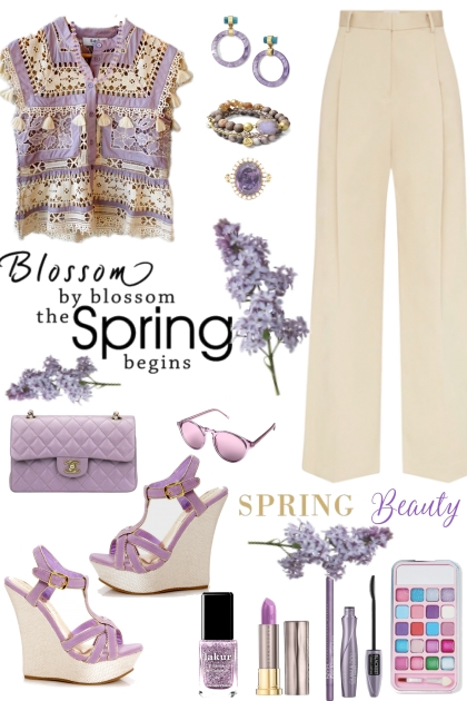 #1047 2024 Spring Lilacs- Fashion set