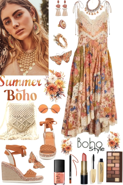 #1065 2024 Summer Boho- Fashion set