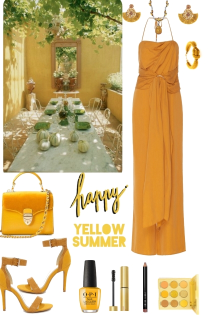 #1086 2024   Yellow Summer!!- Модное сочетание