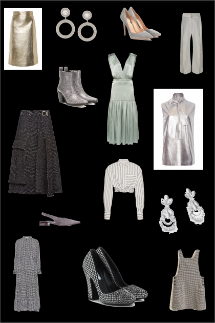 Vibrant, Grey, Church- Combinazione di moda