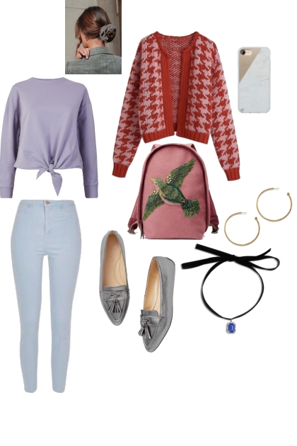 Story Character Clothes - Basic Uni Outfit - Combinazione di moda