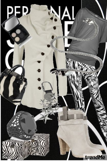 Love Black & White- Combinaciónde moda