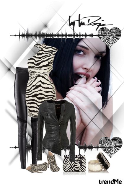 Zebra Style ◘- Combinaciónde moda
