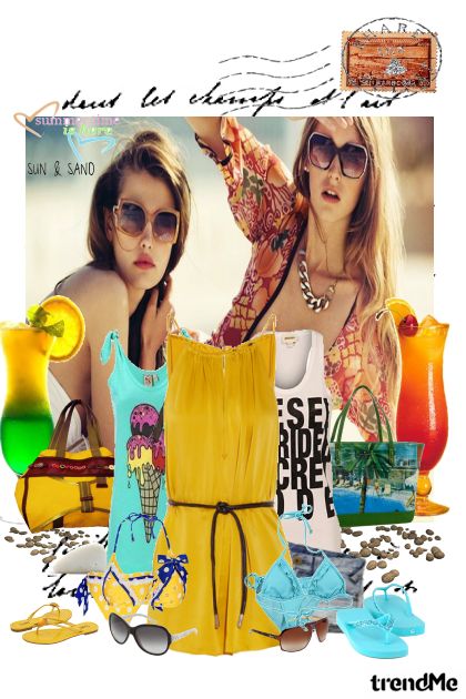 Summer with Friends ...- combinação de moda