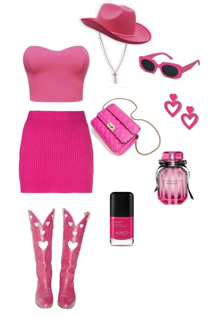 pink again :)- Combinaciónde moda