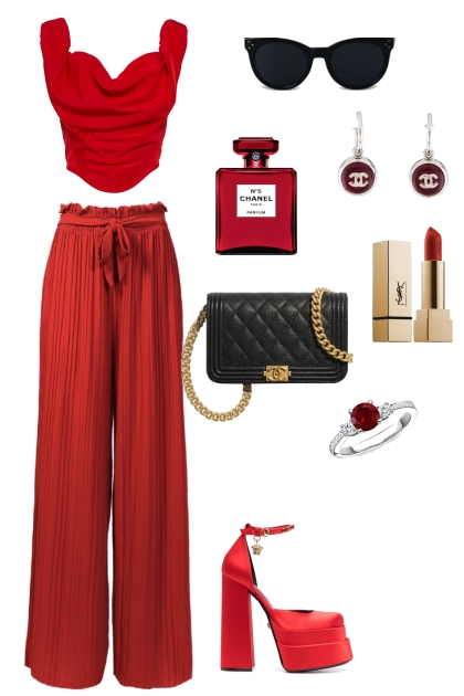 red&black- Combinaciónde moda