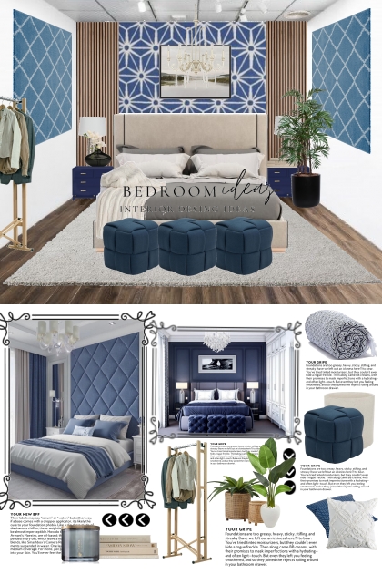 Дизайн интерьера спальной комнаты- Fashion set