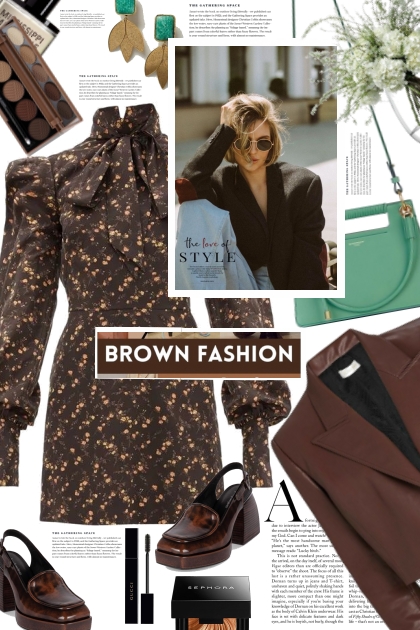 Brown fashion♥- Fashion set