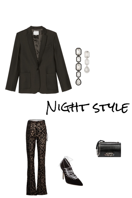 Night style- Fashion set