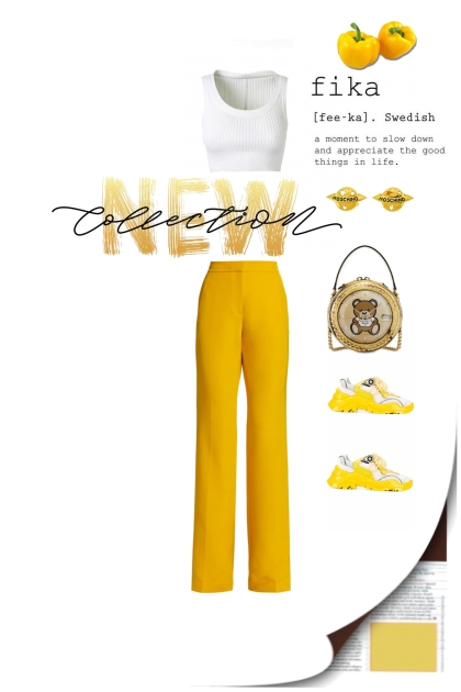 Yellow- Fashion set