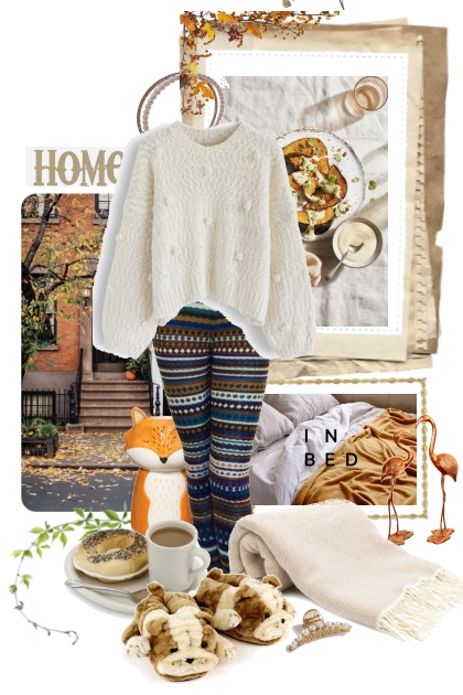 At Home- Combinazione di moda