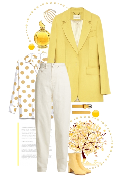 Yellow mood- Combinazione di moda