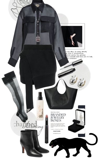 Black and style- Fashion set