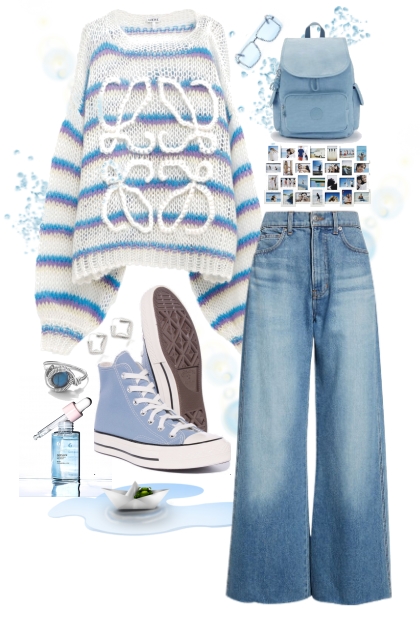 Light Blue- Combinaciónde moda