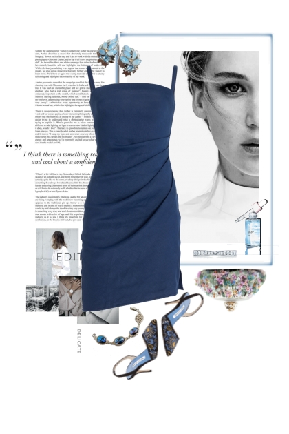 Something blue…- Modna kombinacija