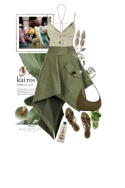 Total Green look