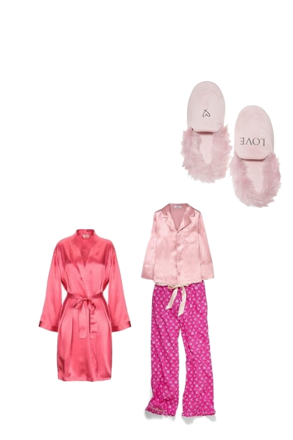 Comfy pajamas)girls- Fashion set