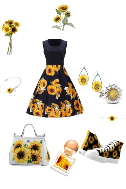Sunflower - Modna kombinacija