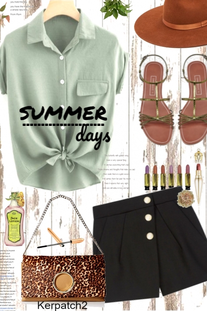 SUMMER days    [6.23.2023]- combinação de moda