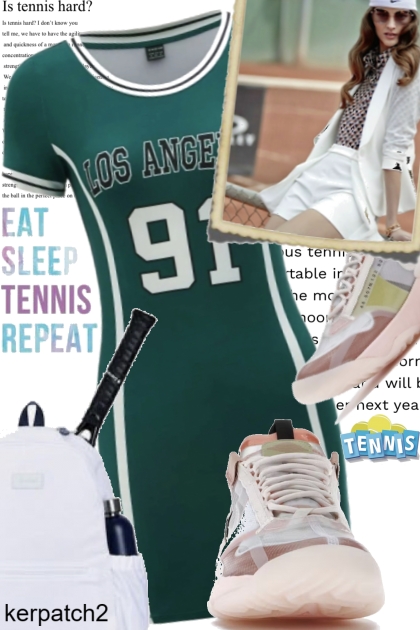 eat sleep tennis repeat    [7.14.2023]   - Modekombination