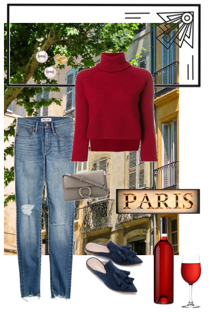 Paris- Combinaciónde moda
