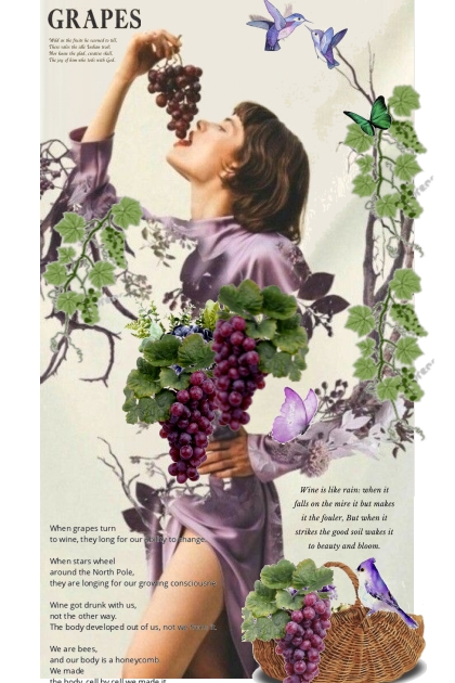 Grape Vines- Fashion set