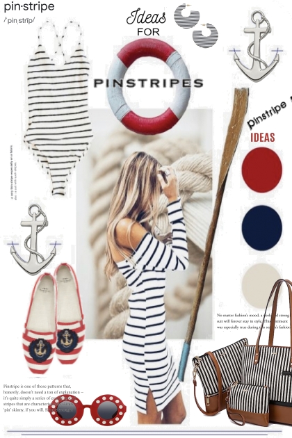 IDEAS FOR PINSTRIPES- Fashion set