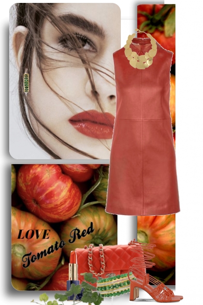LOVE TOMATO RED- Combinazione di moda