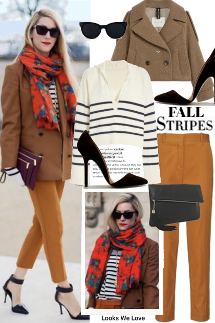 LOOKS WE LOVE FALL STRIPES - Combinazione di moda