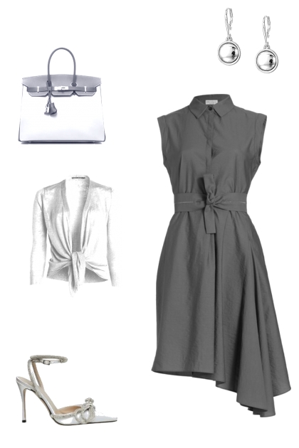 серый- Fashion set