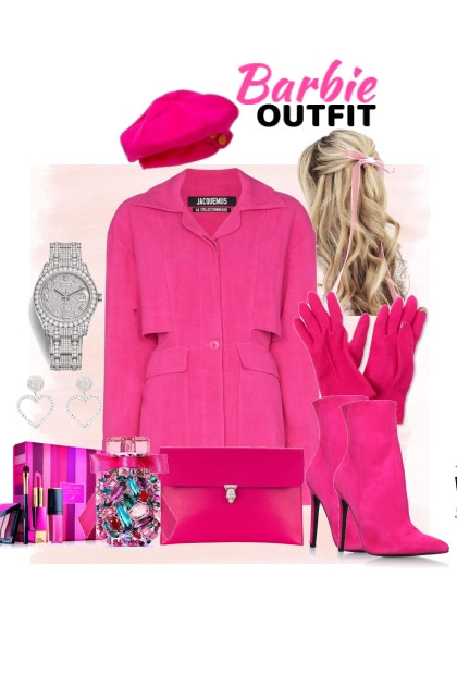 Barbie outfit- combinação de moda