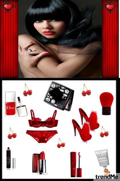 Cherry Red- Fashion set