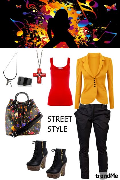 Saturday Street Style- Модное сочетание