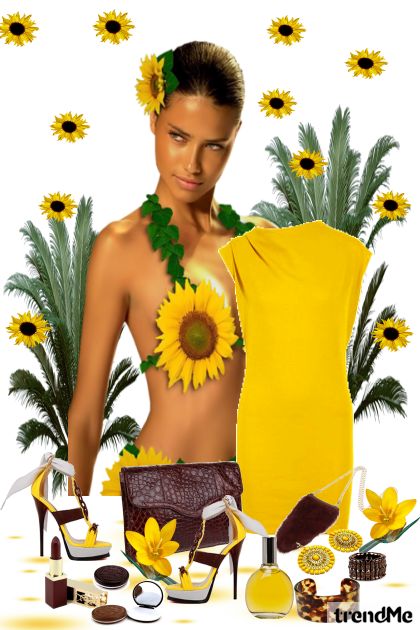 Sun Flower- Fashion set