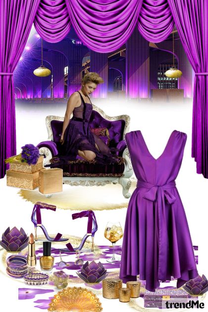 Purple Nights- Fashion set