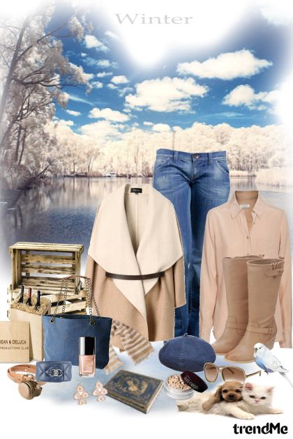 winter wear- combinação de moda