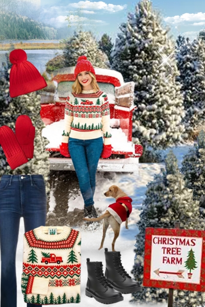 Christmas Tree Farm- Fashion set