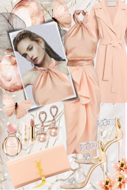 Peach and- Combinaciónde moda