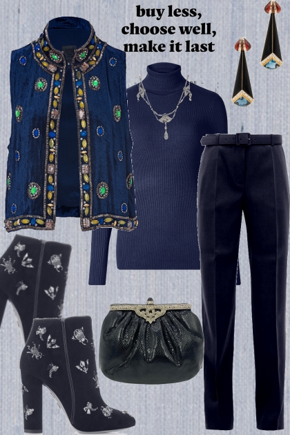 Blue- Fashion set