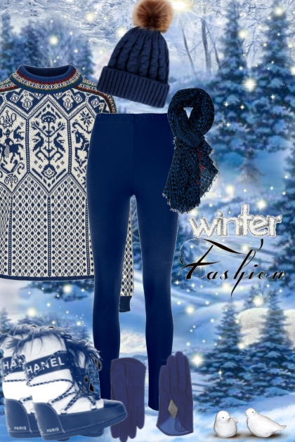 Winter Fashion- Combinazione di moda