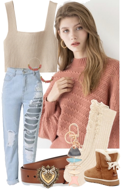 Comfy evening- Fashion set