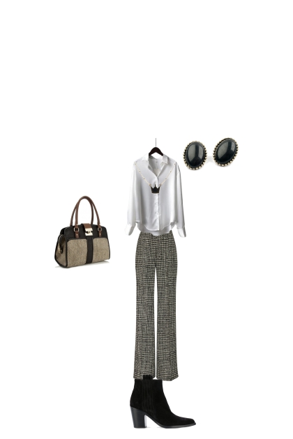 A causal interview look- Fashion set