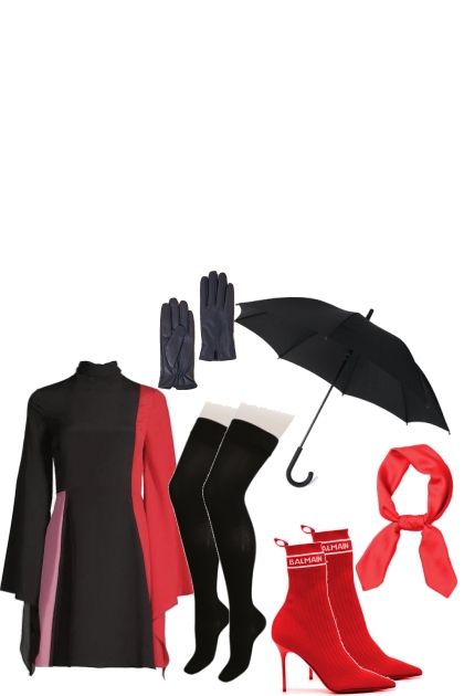 Rainy Fall- Fashion set