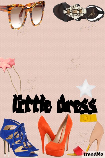Little B/W Dress Shoes - Modna kombinacija