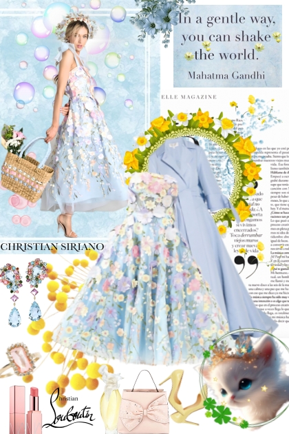 Whimsical Spring- combinação de moda