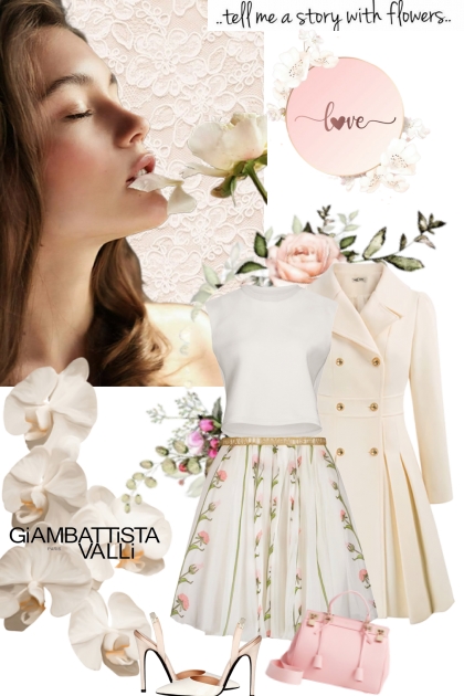 A Story with flowers- Fashion set