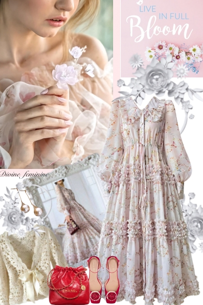 Live in full bloom- Fashion set