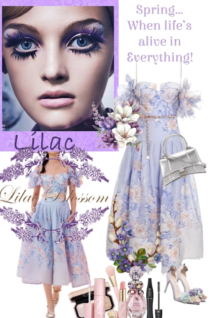 Lilac Blossom- combinação de moda